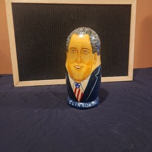 Hand-Painted Political Nesting Doll